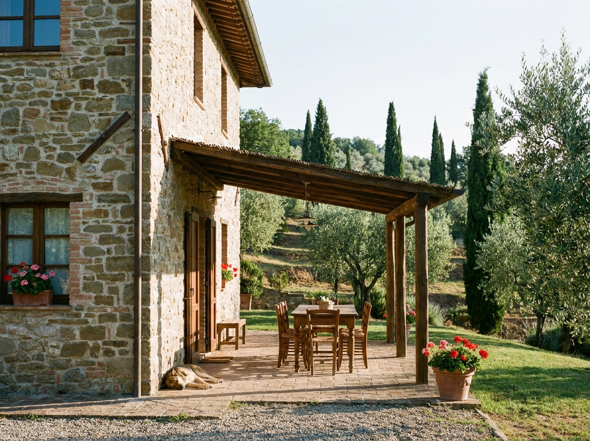 Il casale dell'Agriturismo Monte Della Dea